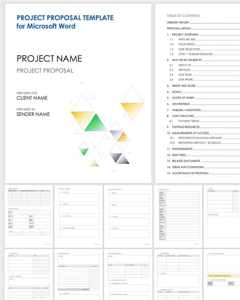 Read Project Proposal Document Template Free 