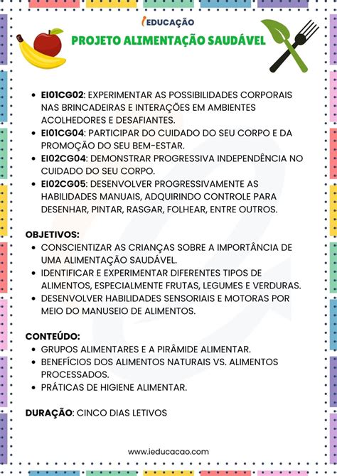 Projeto Alimentacao Saudavel