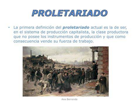Proletariado O Que Significa