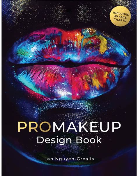 promakeup design book includes 30 face charts