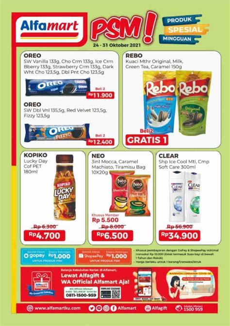 PROMO ALFAMART PSM：6 Katalog Promo JSM Alfamart Superindo Hypermart 7-15 Desember