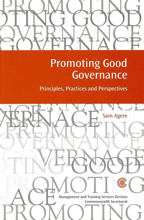 Download Promoting Good Governance Principles Practices And Perspectives Managing The Public Service Strategies For Improvement Series 