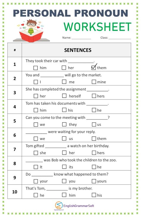 Pronoun Exercises For Class 8 With Answers Cbse Personal Pronoun Worksheet 8th Grade - Personal Pronoun Worksheet 8th Grade