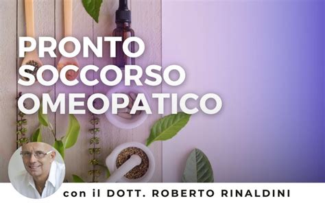 Pronto Soccorso Omeopatico