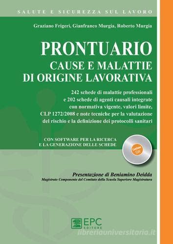 Download Prontuario Cause E Malattie Di Origine Lavorativa Con Software 