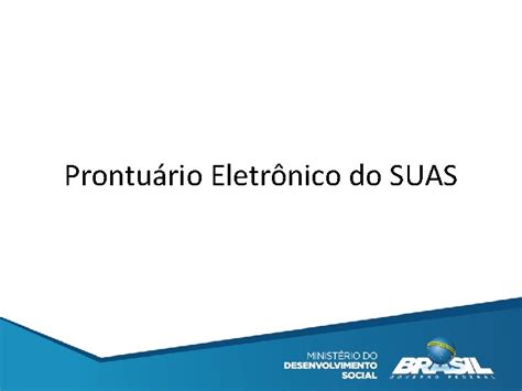 Prontuário Do Suas