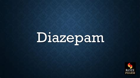 pronunciation of diazepam