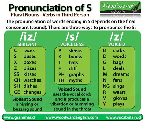 Pronunciation Verb Endings S And Es S And Es Endings - S And Es Endings