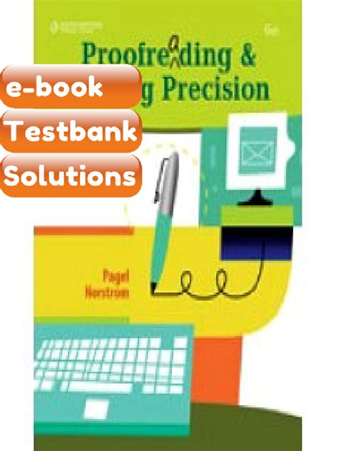 Proofreading And Editing Precision 6th Edition Answers