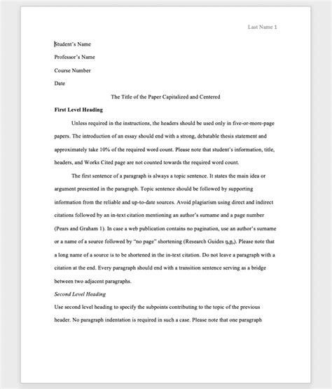 Full Download Proper Format For Research Paper 