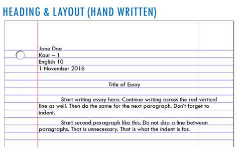 Read Proper Headers For Elementary Papers 