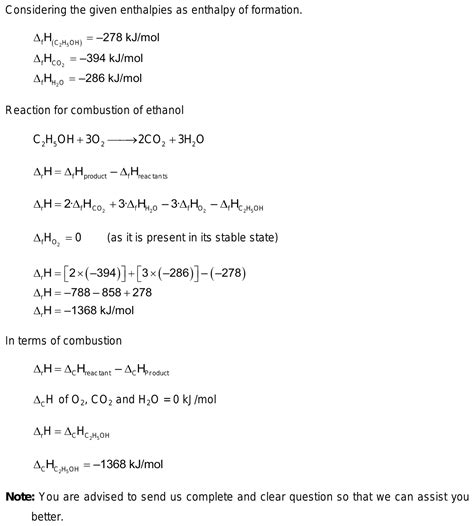 properties/heat of combustion - calculator.org