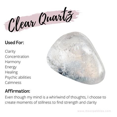Properties Clear Quartz