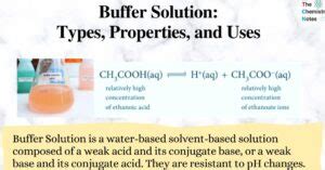 Properties Of Buffer Solutions Pre Lab Answers