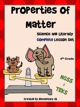 Properties Of Matter Complete Lesson Set Teks Amp Properties Of Matter Activities 5th Grade - Properties Of Matter Activities 5th Grade
