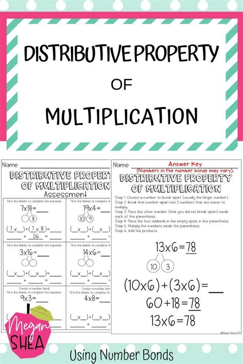 Properties Of Multiplication Educational Resources 4th Grade Distributive Property Of Multiplication - 4th Grade Distributive Property Of Multiplication
