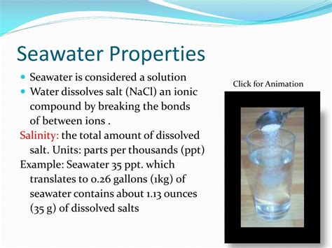 Properties Of Ocean Water Seawater Marine Science Worksheet Marine Science Worksheets - Marine Science Worksheets