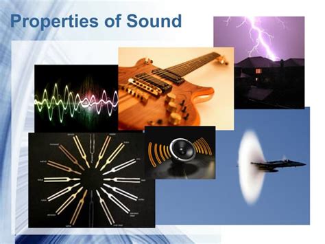 Properties Of Sound
