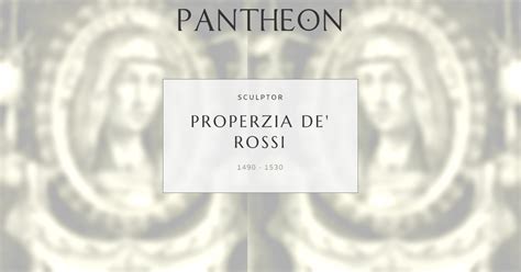 properzia de rossi biography examples