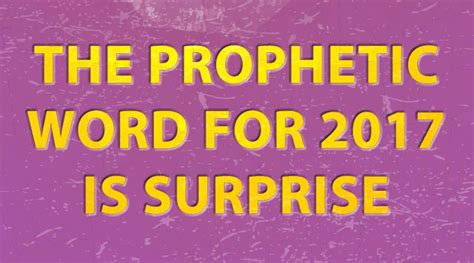 Prophecies 2017
