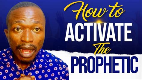 Prophetic Anointing