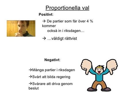 proportionella val sverige