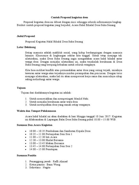 proposal singkat | 3 Contoh proposal Singkat yang Baik dan
