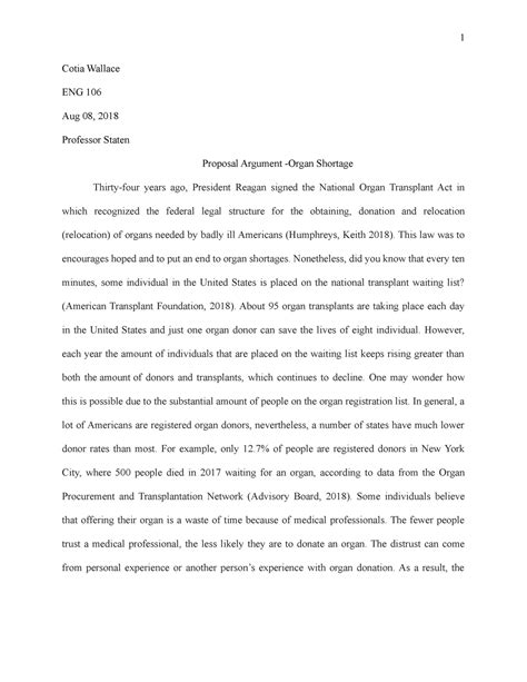Full Download Proposal For Argument Paper 
