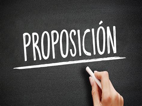 Proposicion Que Es