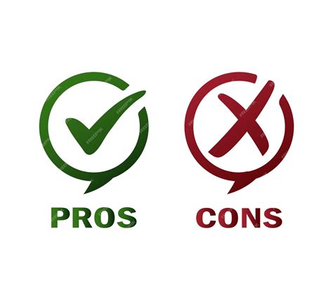 pros and cons | 5 Write an article about the pros