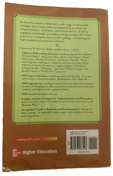 Read Prose Reader 12Th Edition Answers 