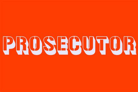 prosecutor translation