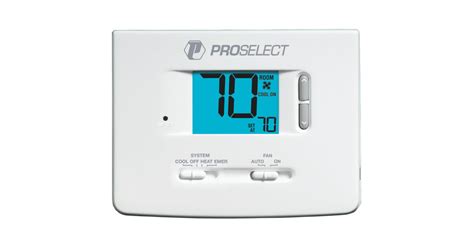 Read Proselect Thermostat 
