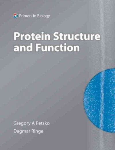 Protein Structure And Function Petsko