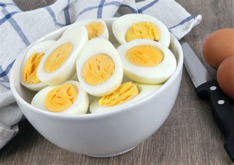 protein telur rebus