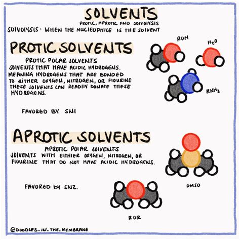 Protic Versus Aprotic