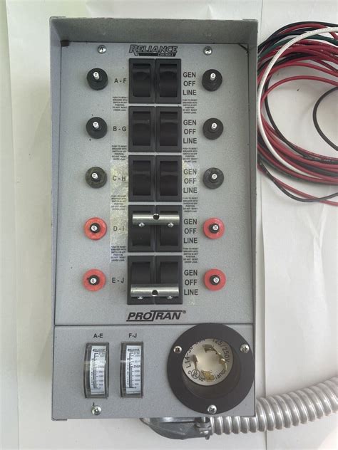 protran transfer switch manual