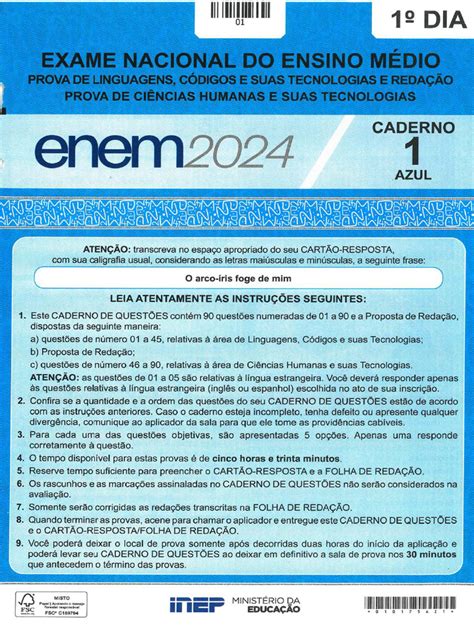 Provas Do Enem Pdf