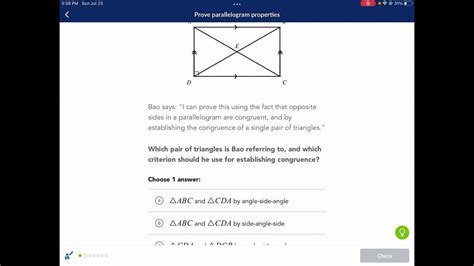 Prove Parallelogram Properties Practice Khan Academy Conditions For Parallelograms Worksheet Answers - Conditions For Parallelograms Worksheet Answers