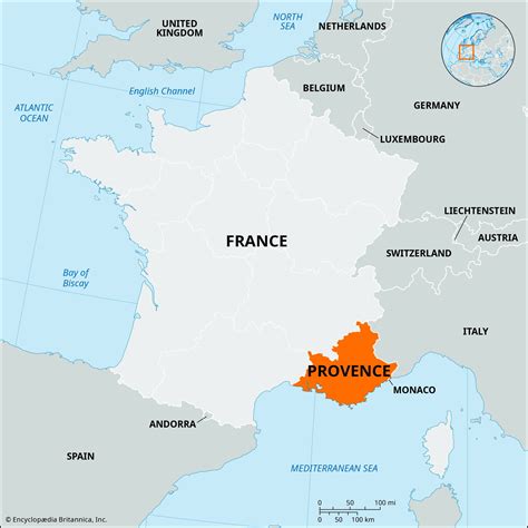 Provence France Map