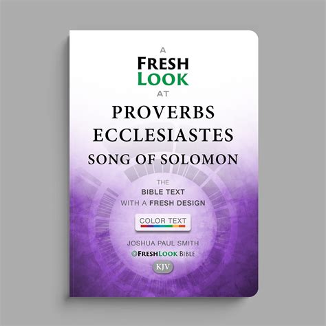 proverbs ecclesiastes and the song of songs for ev