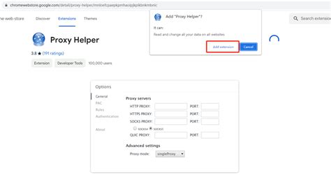 proxy helper extension | Proxy Helper l g Cch Ci t