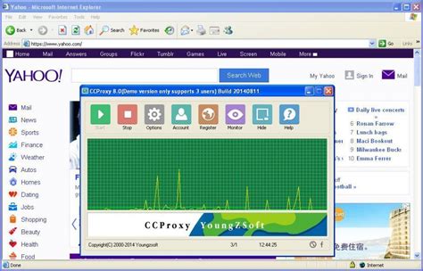 proxy server software for internet sharing windows