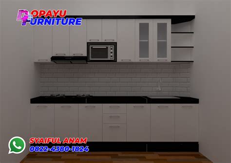 Proyek Pembuatan Kitchen Set Hpl Putih Di Babat Kitchen Set Aluminium Lamongan - Kitchen Set Aluminium Lamongan