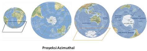 proyeksi azimuthal | Azimuthal equidistant projection SWjpg