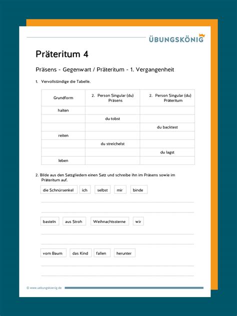 Präteritum Von Fallen