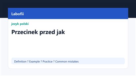 Przecinek Przed Ponieważ