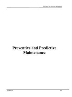 Ps Manual Preventive And Predictive Maintenance