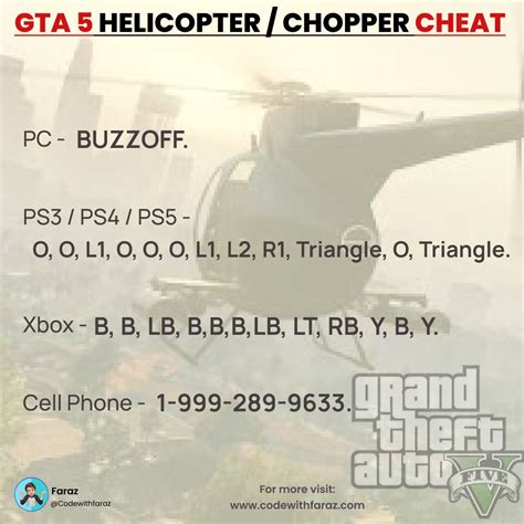 Ps3 Helicopter Cheat Gta 5