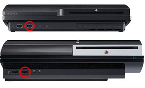 ps3 usb slots 